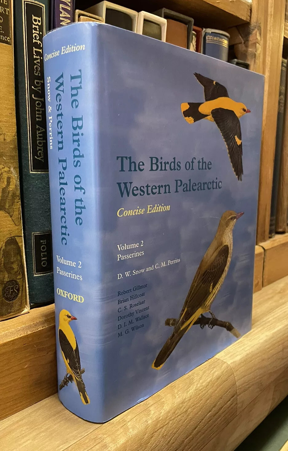 1998 The BIRDS of the WESTERN PALEARCTIC Concise Edition (2 Vols)