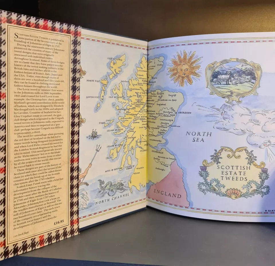 Scottish Estate Tweeds, Johnstons of Elgin: Hardback: 1st Edition: Tartan