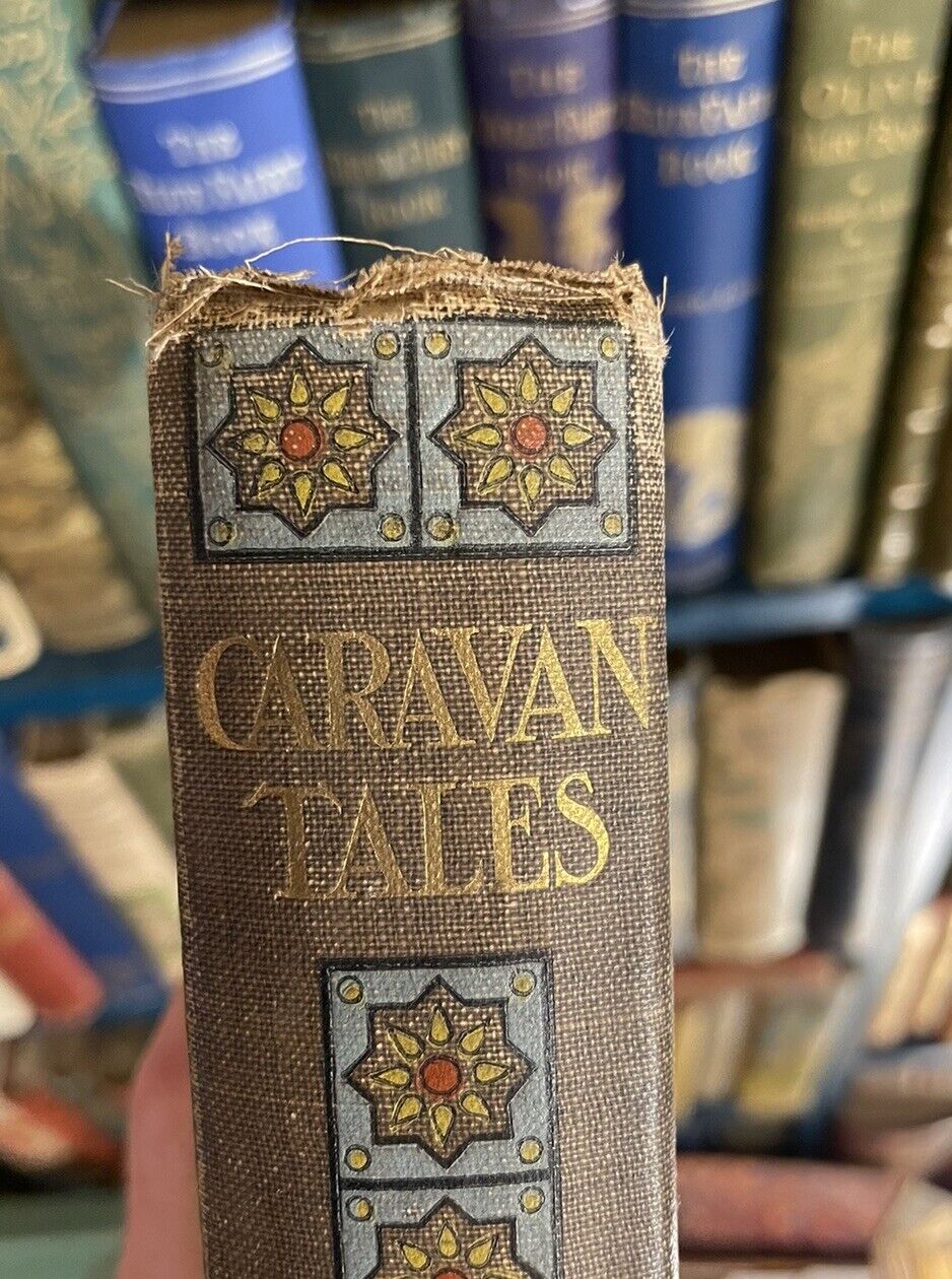 1910 Caravan Tales : Wilhelm Hauff : Middle East Magic Fairy Tales : Illustrated