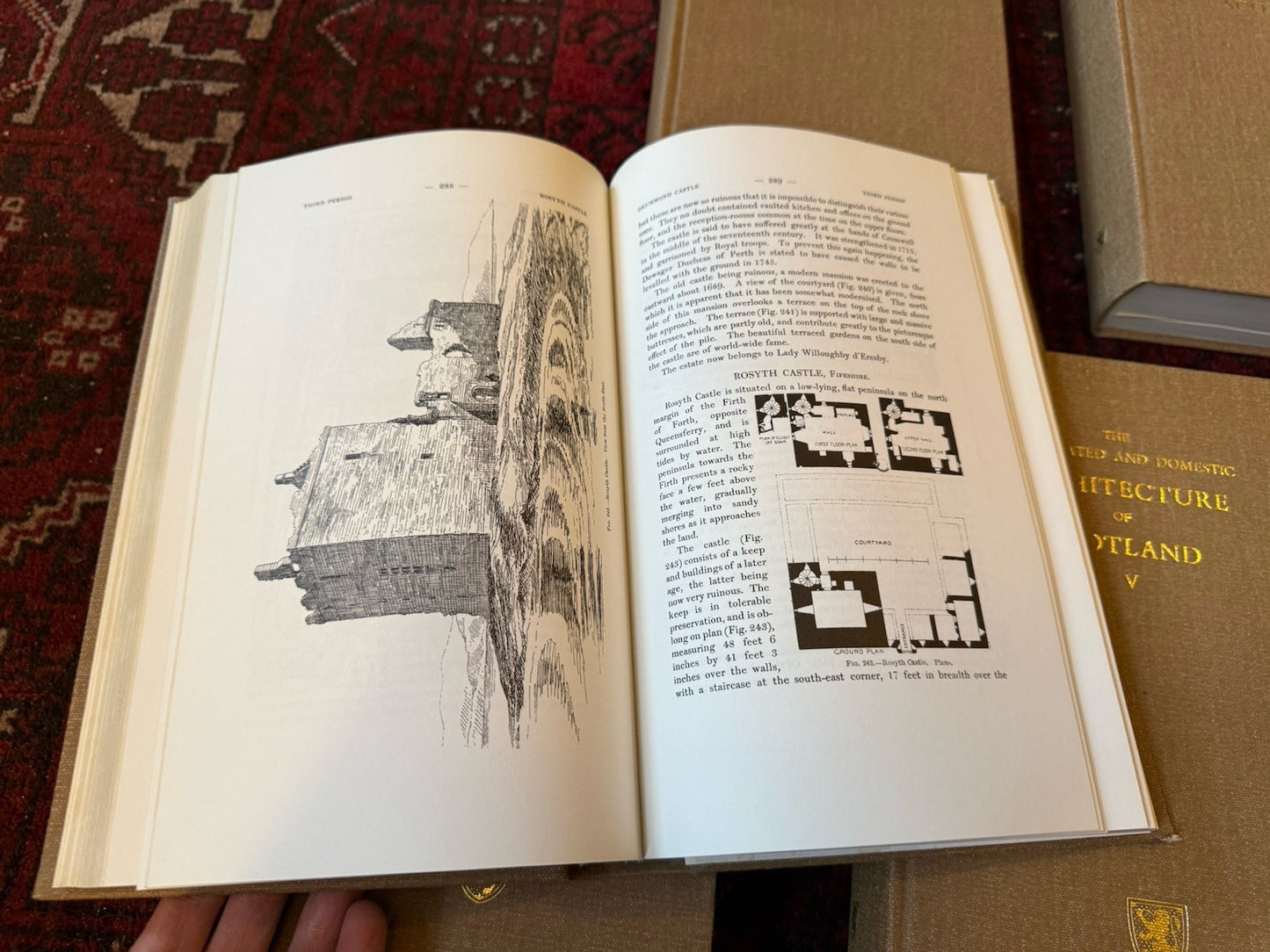 Castellated and Domestic Architecture of Scotland (5 Vols) MacGibbon & Ross