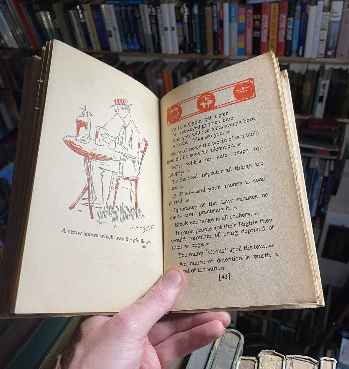 1910 The Complete Cynic : From the Calendars of Oliver Herford. etc