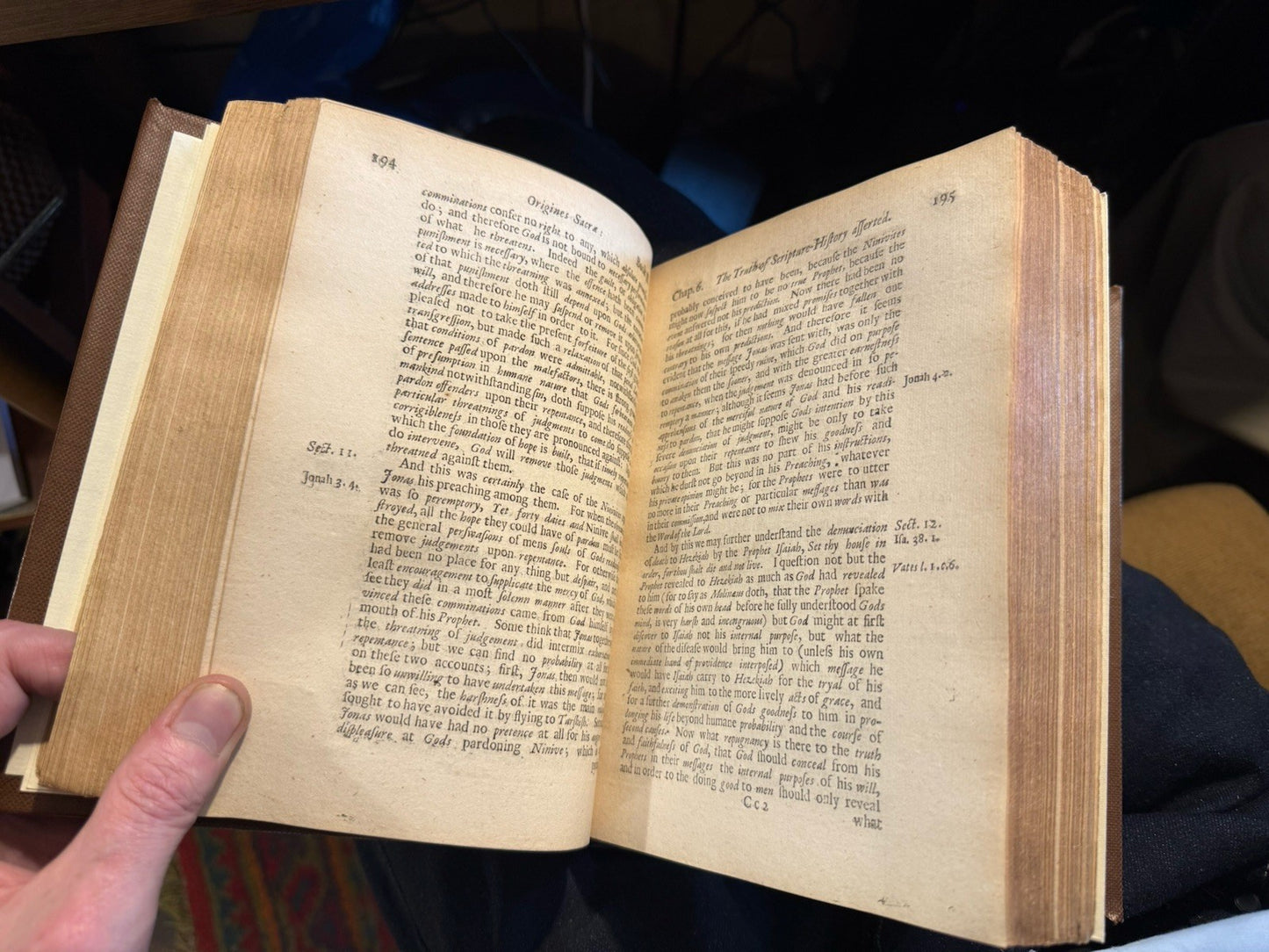 1680 Edward Stillingfleet's Origines Sacrae : Christian Faith : Scriptures