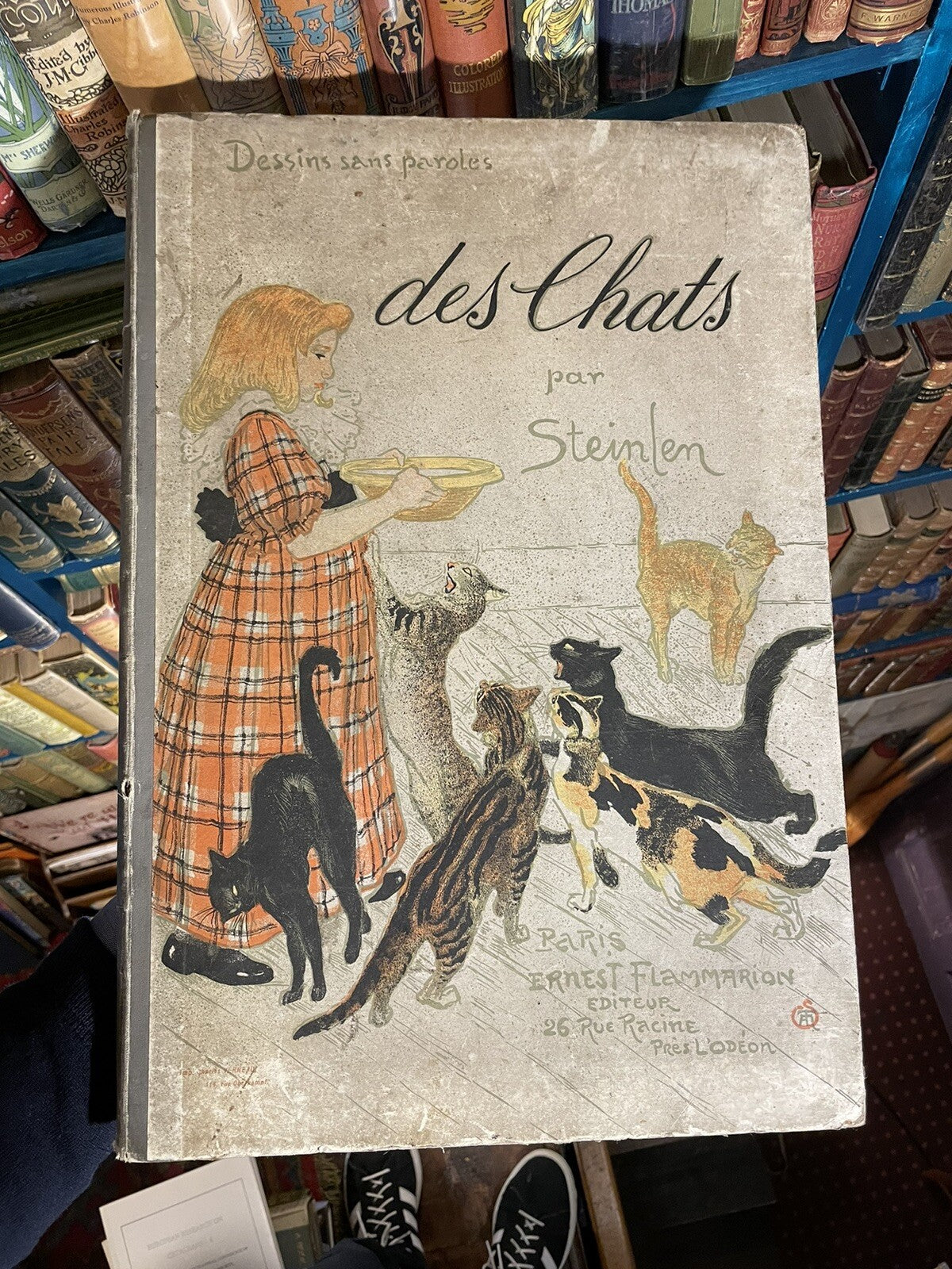 1898 Steinlen · Des Chats : Original Copy : French Cats, Pictures without Words
