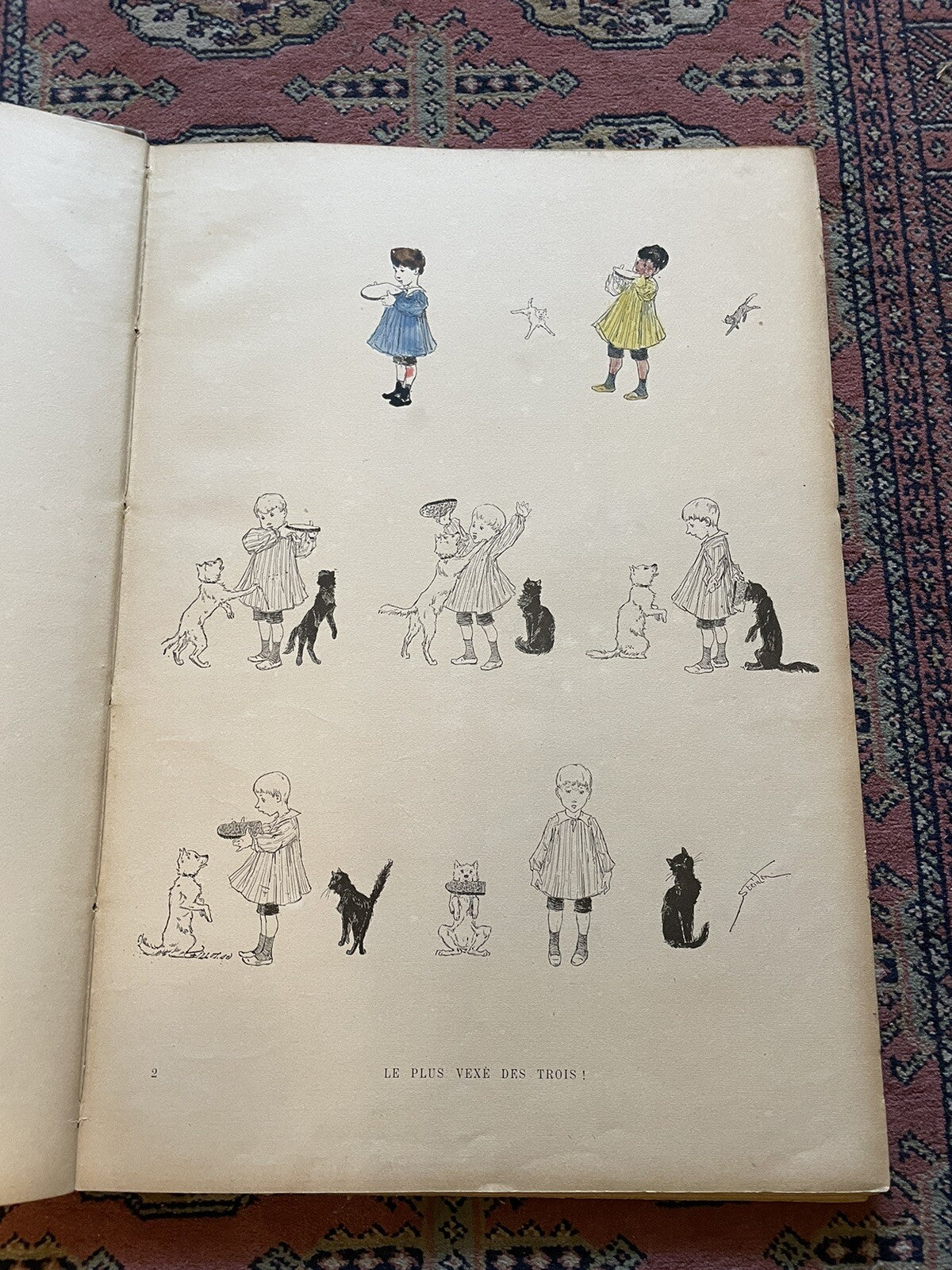 1898 Steinlen · Des Chats : Original Copy : French Cats, Pictures without Words