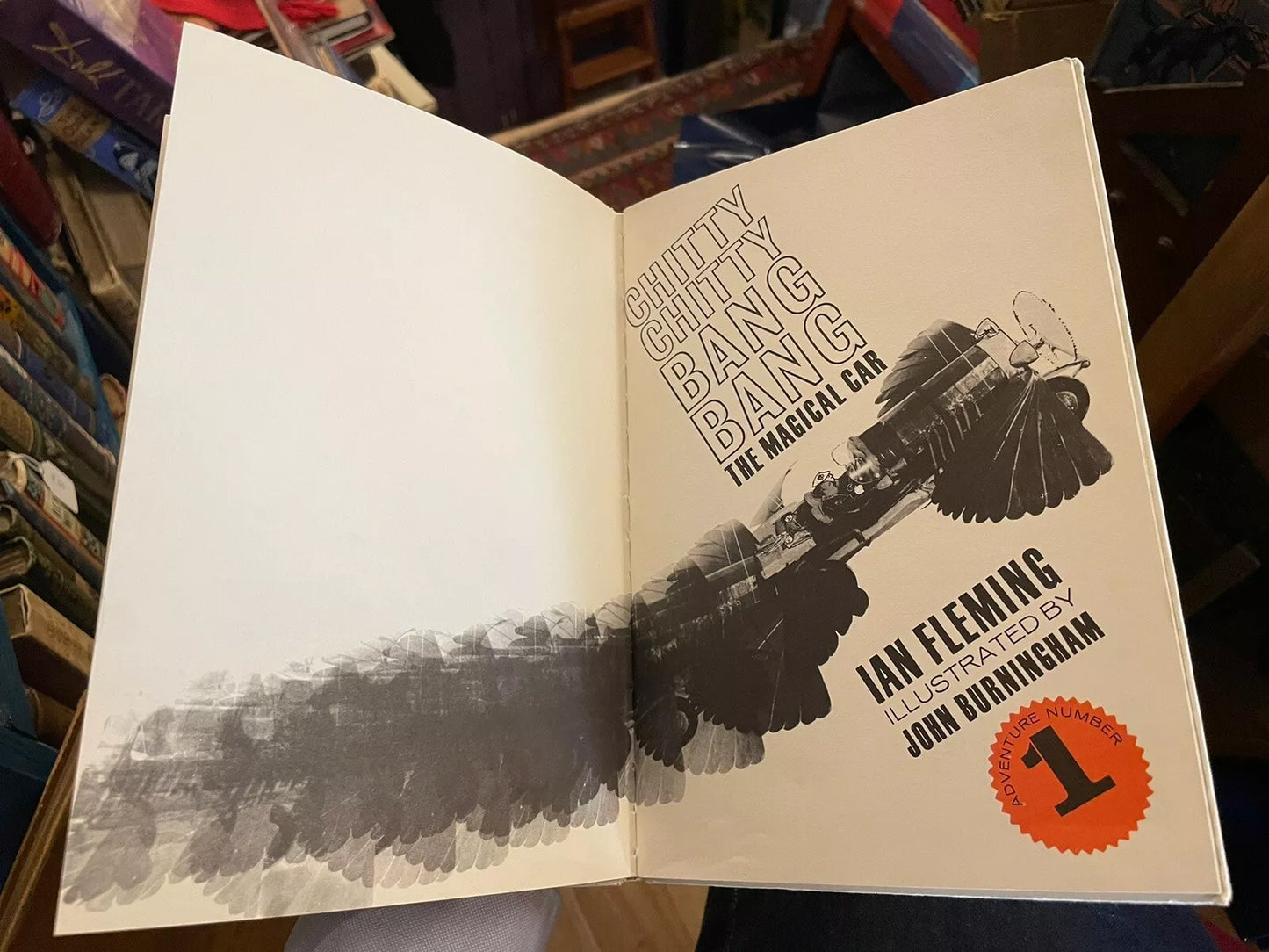 Ian Fleming : Chitty Chitty Bang Bang (3 volumes) 1st Edition Cape 1964