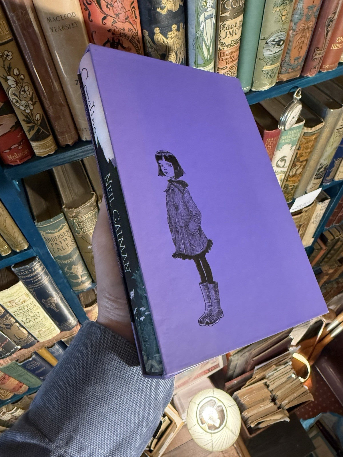 Neil Gaiman : Coraline : Chris Riddell (Double Signed Limited Edition) 2012
