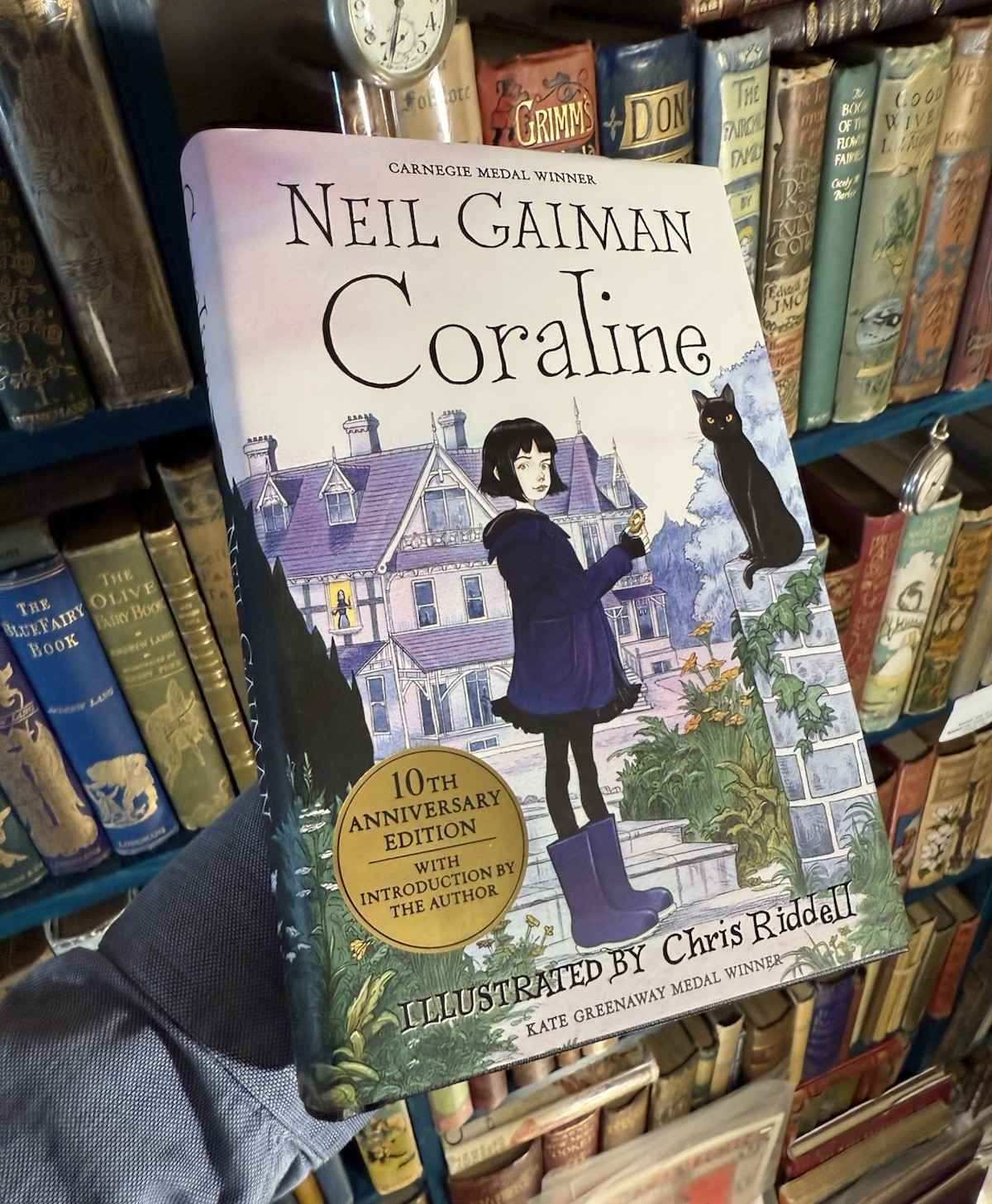 Neil Gaiman : Coraline : Chris Riddell (Double Signed Limited Edition) 2012