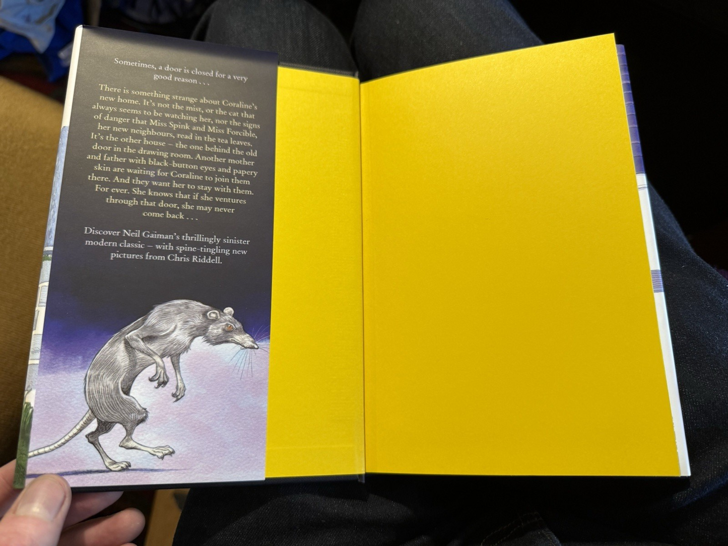 Neil Gaiman : Coraline : Chris Riddell (Double Signed Limited Edition) 2012