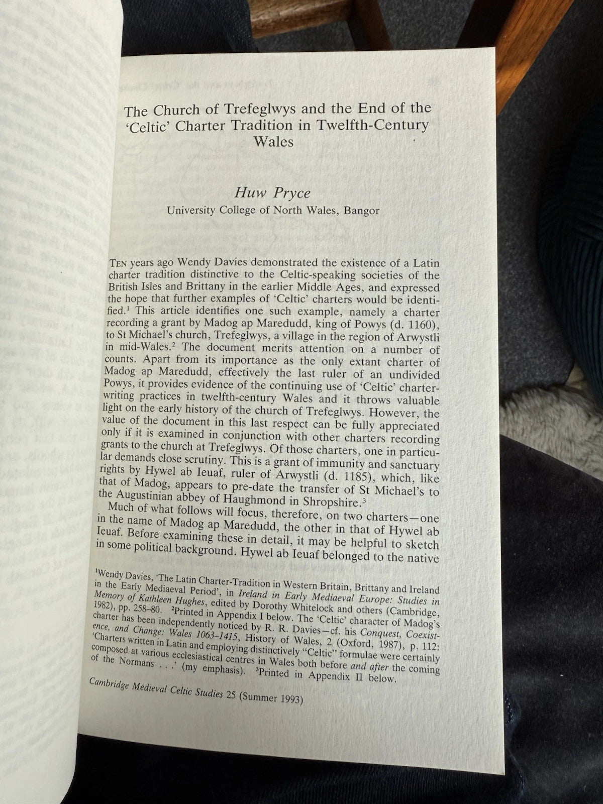 Cambridge Medieval Celtic Studies : Cornish Medieval Play : Church of Trefeglwys