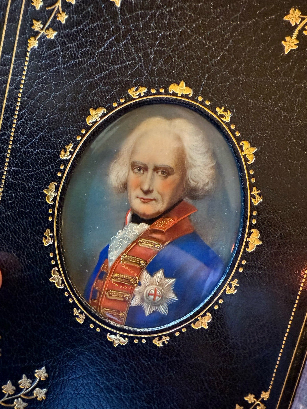 Cosway-Style Fine Binding : Lewis, The Navy of Britain : Foyle's Copy
