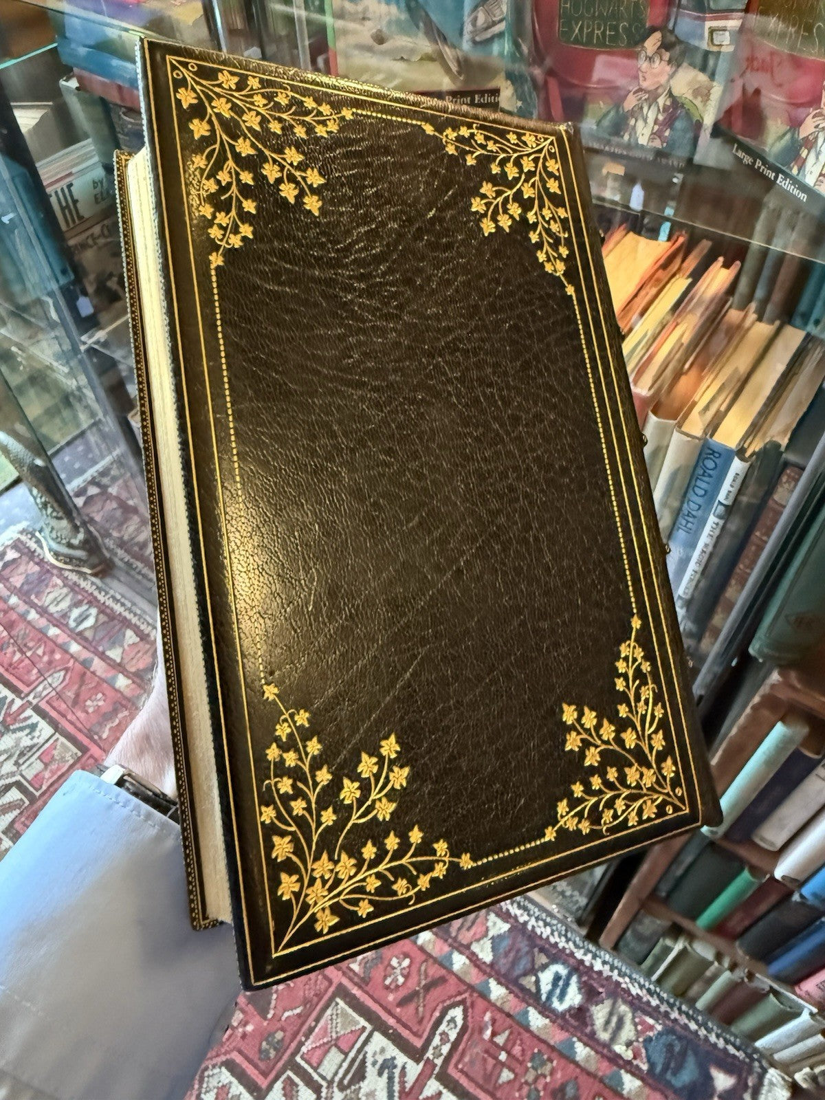 Cosway-Style Fine Binding : Lewis, The Navy of Britain : Foyle's Copy