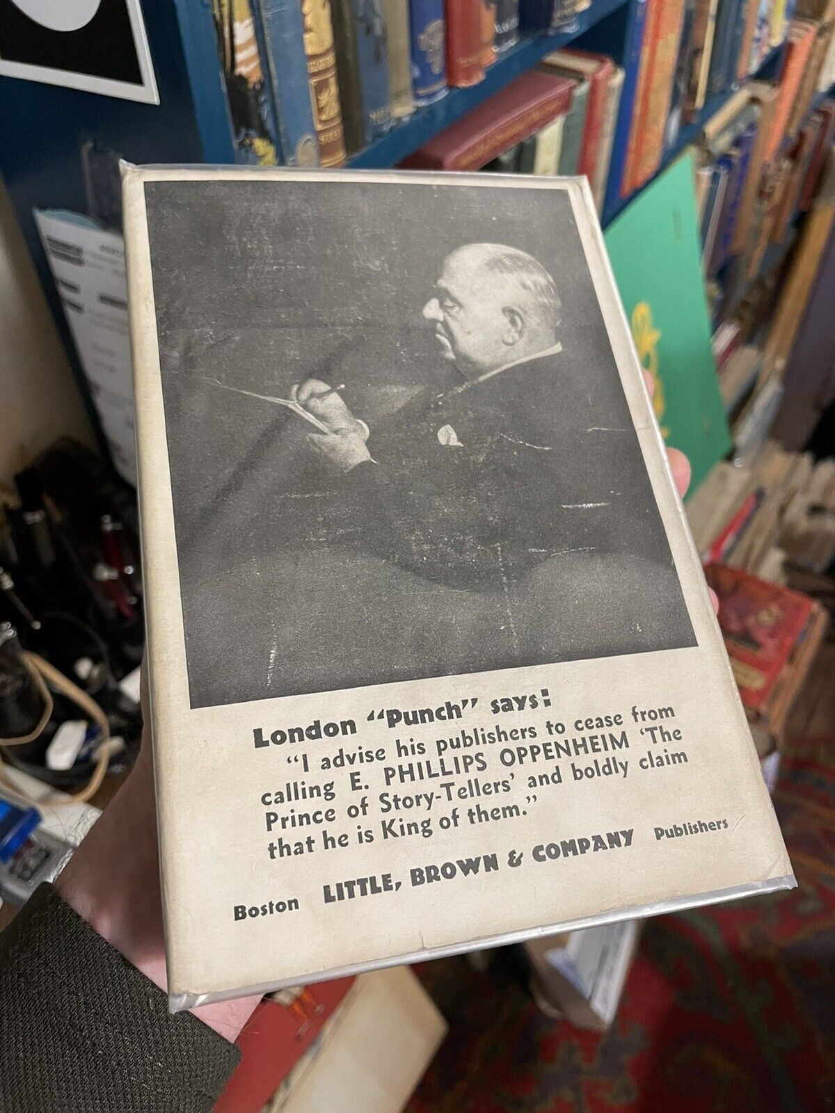 1931 E. Phillips Oppenheim : Simple Peter Cradd : First Edition in Dust Jacket