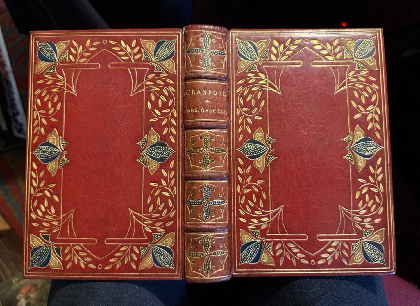 Cranford : Mrs Gaskell : Hugh Thomson : Fine Binding by Syd A. Howe, Guildford