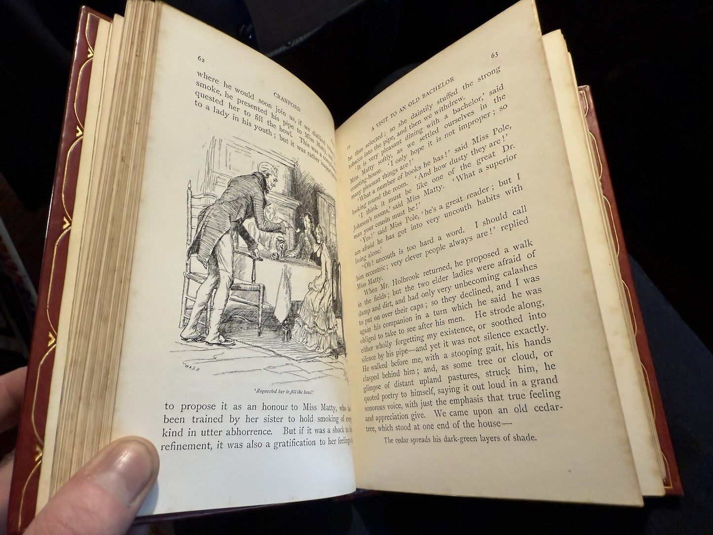 Cranford : Mrs Gaskell : Hugh Thomson : Fine Binding by Syd A. Howe, Guildford