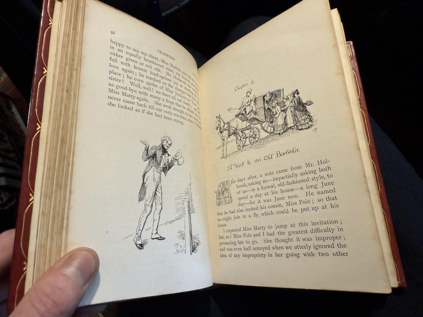 Cranford : Mrs Gaskell : Hugh Thomson : Fine Binding by Syd A. Howe, Guildford