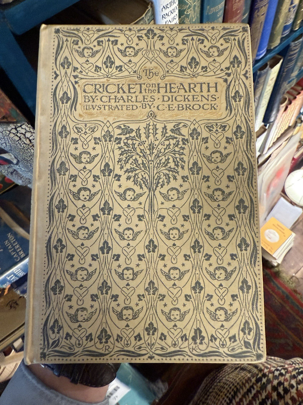 1905 Charles Dickens : Cricket on the Hearth : Illustrated by C. E. Brock