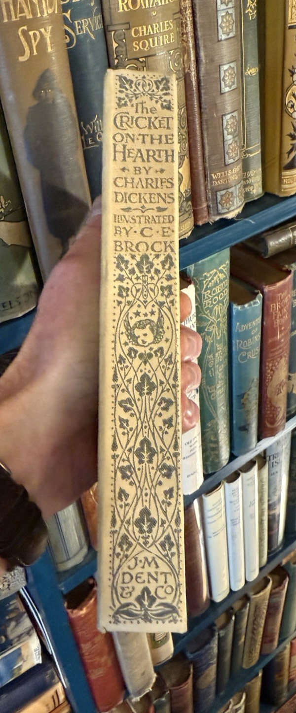 1905 Charles Dickens : Cricket on the Hearth : Illustrated by C. E. Brock