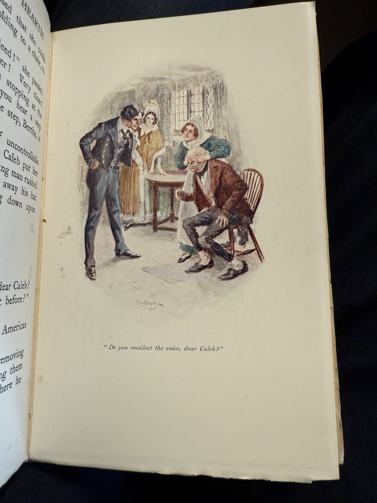 1905 Charles Dickens : Cricket on the Hearth : Illustrated by C. E. Brock