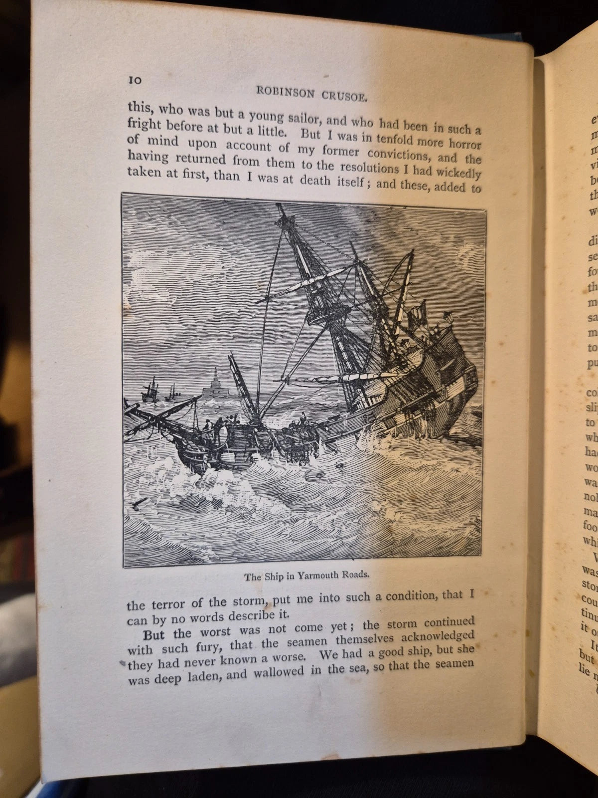 c1906 Adventures of Robinson Crusoe : Daniel De Foe : Illustrated