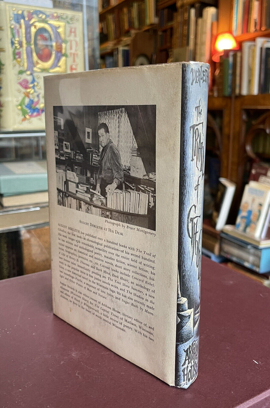 August Derleth : The Trail of Cthulhu : Arkham House : 1st/1st 1962