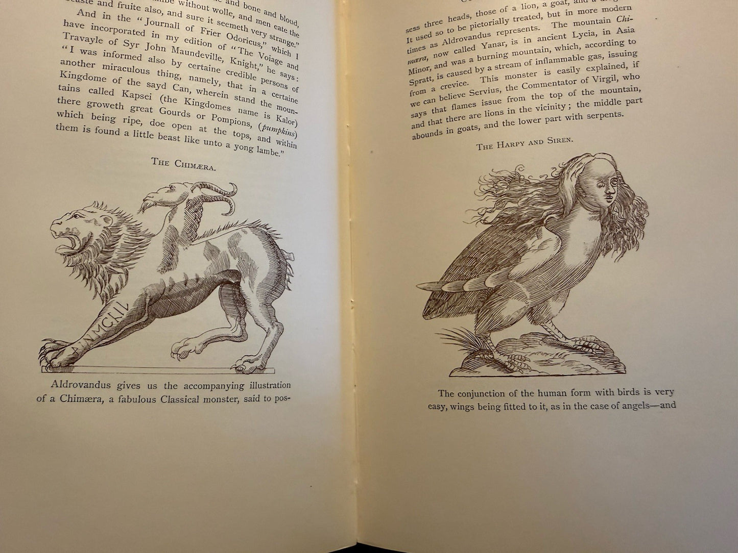 1890 Ashton's Curious Creatures in Zoology (Edwin Morgan / Claud Lambton) Myths
