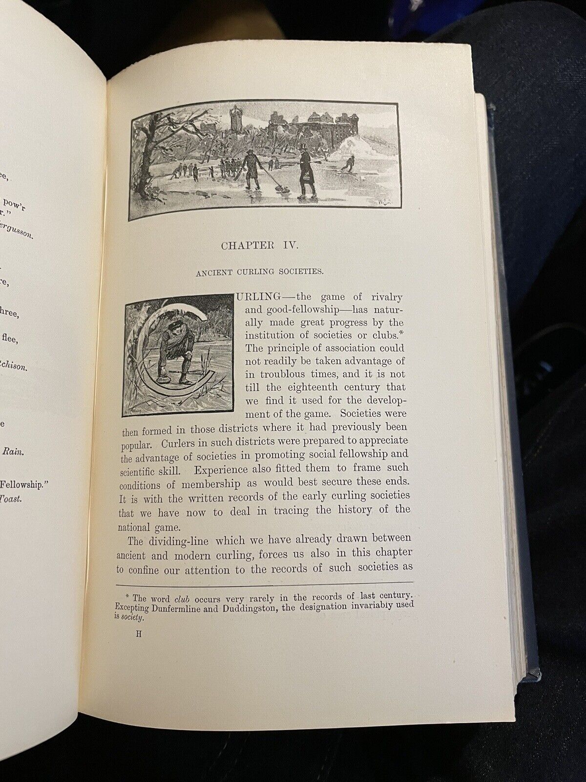 HISTORY OF CURLING With 50 Years Royal Caledonian Curling Club by John Kerr 1890