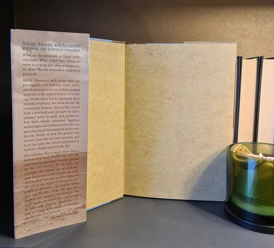 Sticks, Stones & Shadows, Building Egyptian Pyramids, Isler: Hardback: 1st Ed