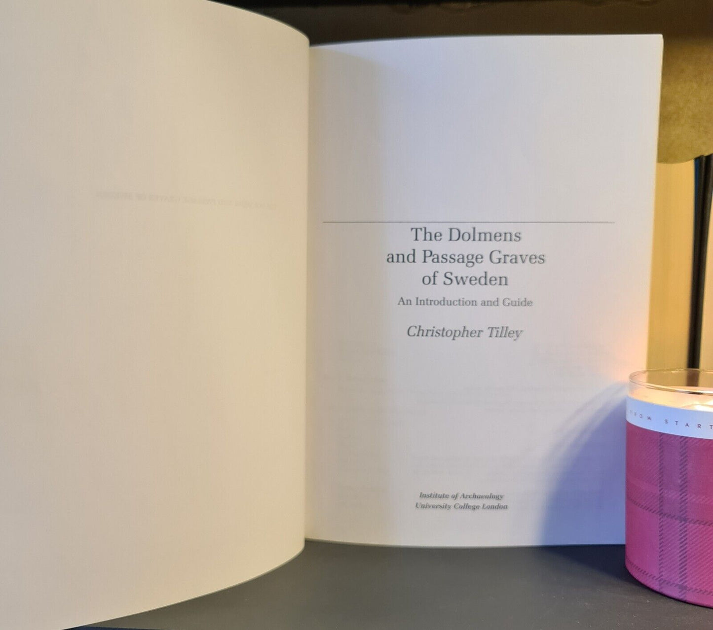 The Dolmens & Passage Graves of Sweden, C. Tilly: 1st Edition: P/back: Stone Age