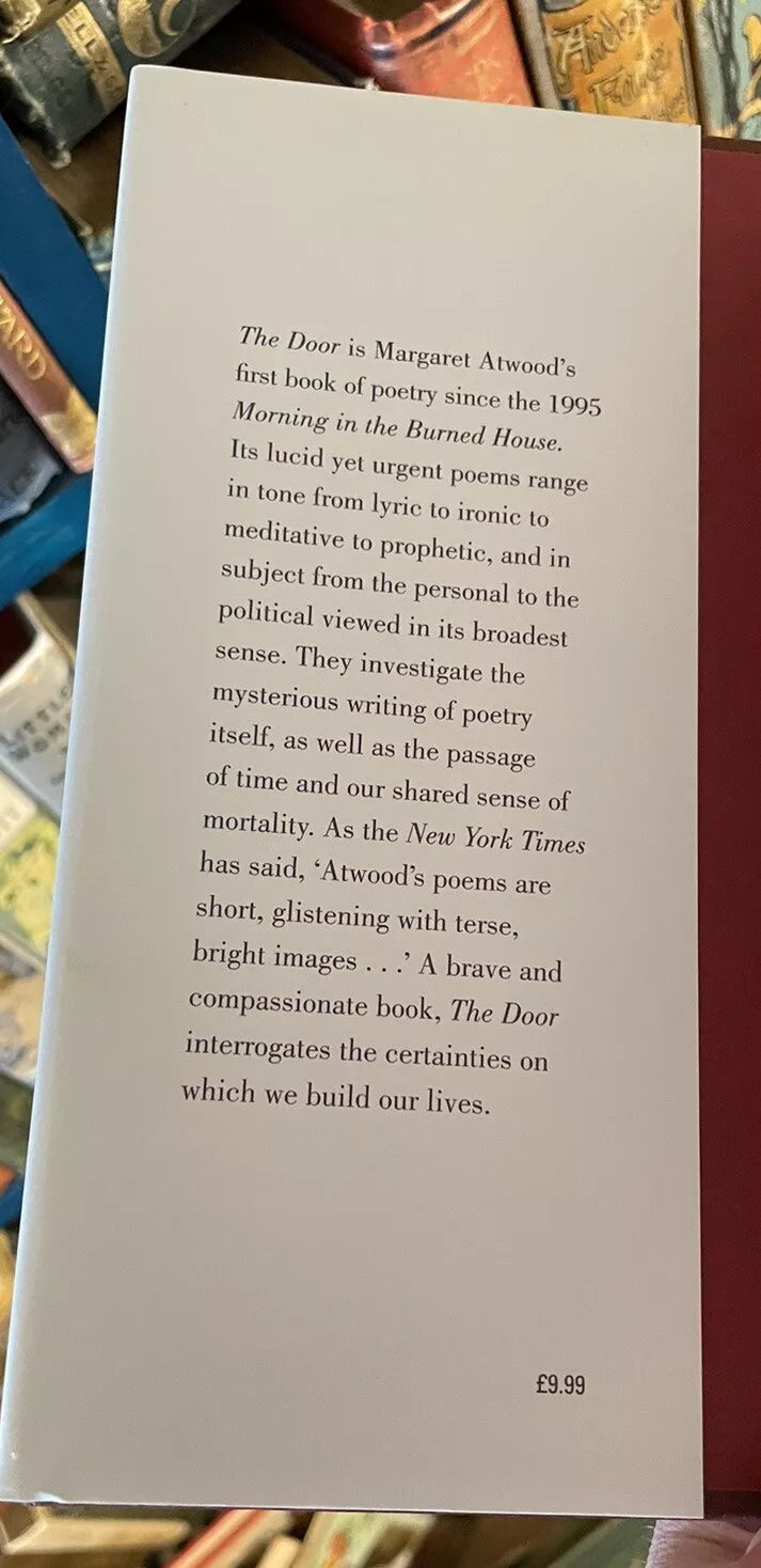 Margaret Atwood : The Door (Signed First Edition) Hardback in Jacket 2007
