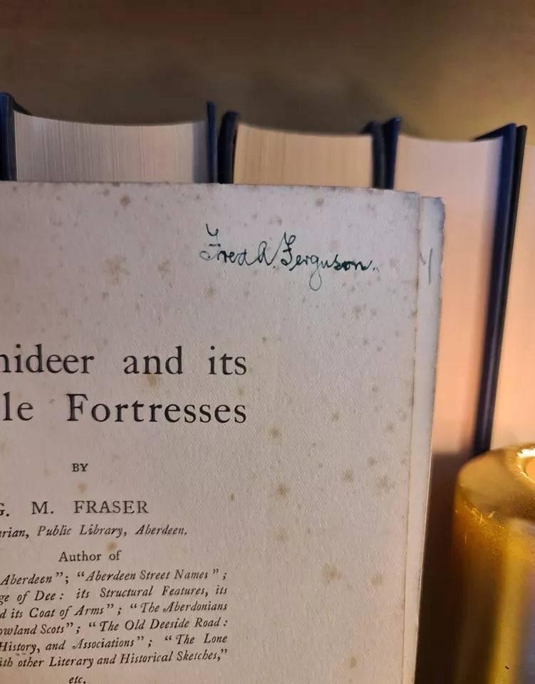Dunnideer & Its Three Fortresses, G.M. Fraser: Paperback: 1927: Lecture