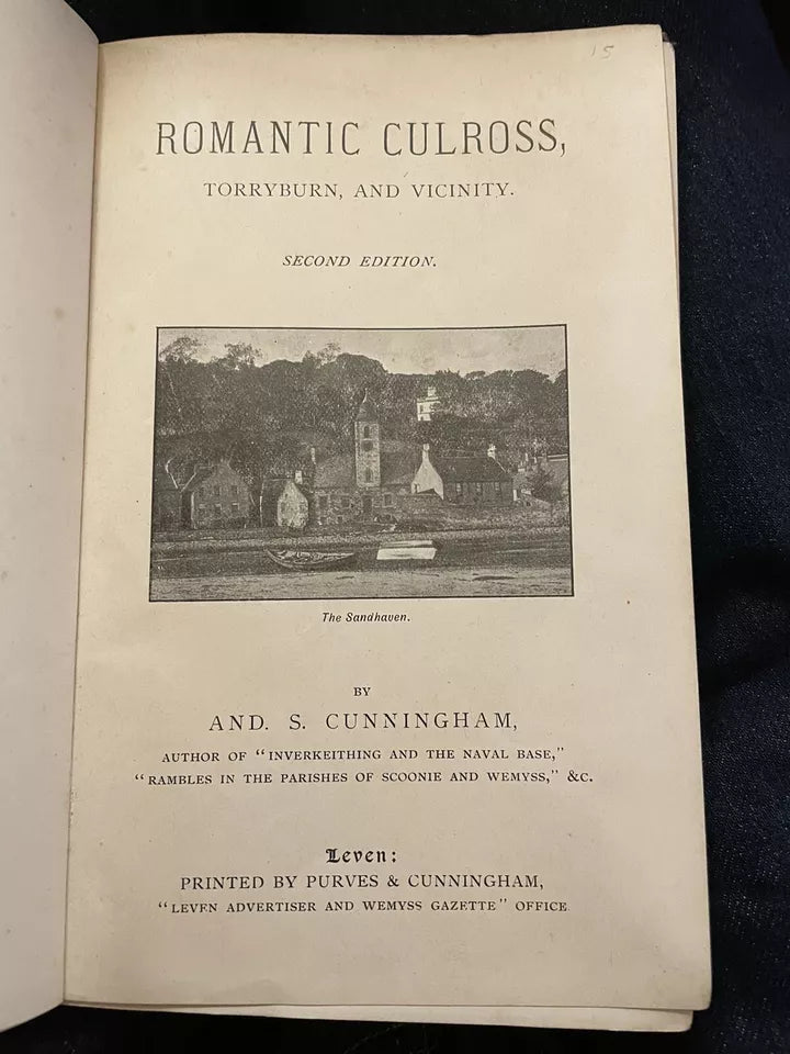 1906 Romantic Culross, Torryburn, and Vicinity : Fife Scotland