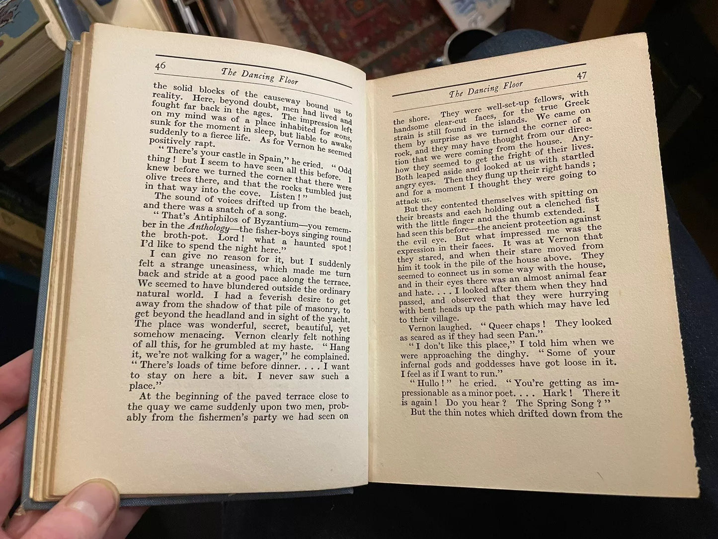 John Buchan : The Dancing Floor : SIGNED COPY : FIrst Edition 1923