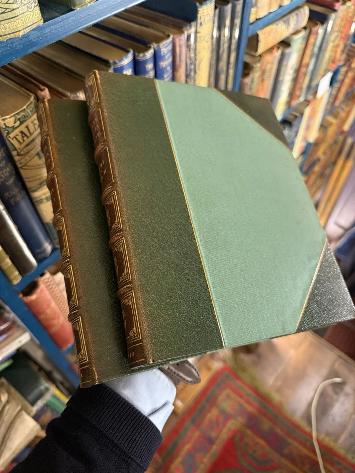 The Poems of Dante Gabriel Rossetti (2 vols) Bound by Brentanos 1923