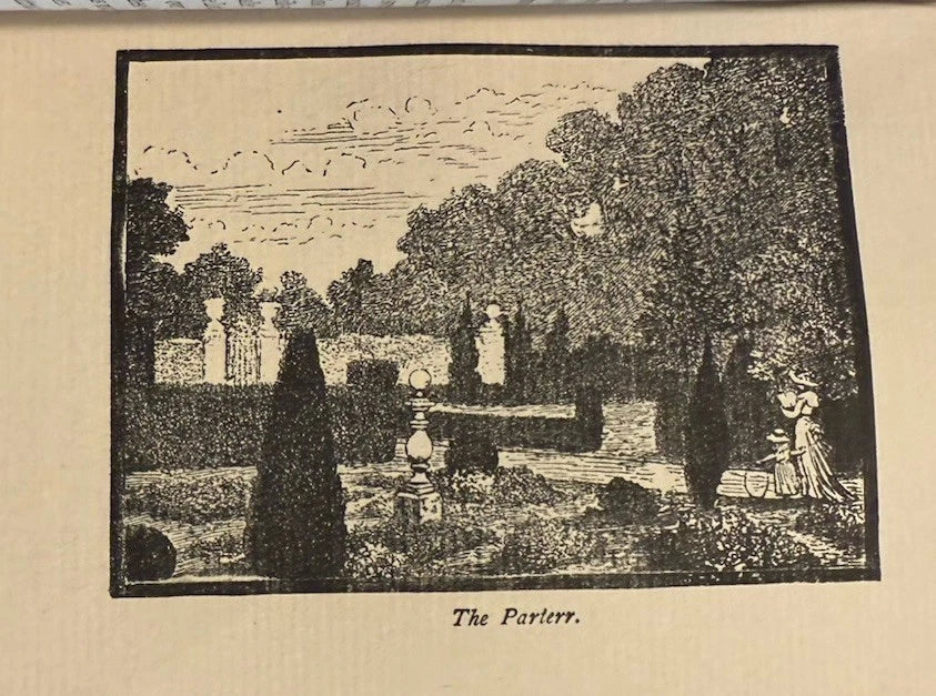 1898 Days and Hours in a Garden : By E.V.B. : Signed “Vellucent” Chivers Binding