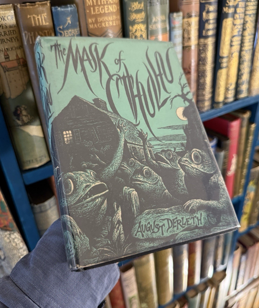 August Derleth : The Mask of Cthulhu 1st Edition 1958 Arkham House