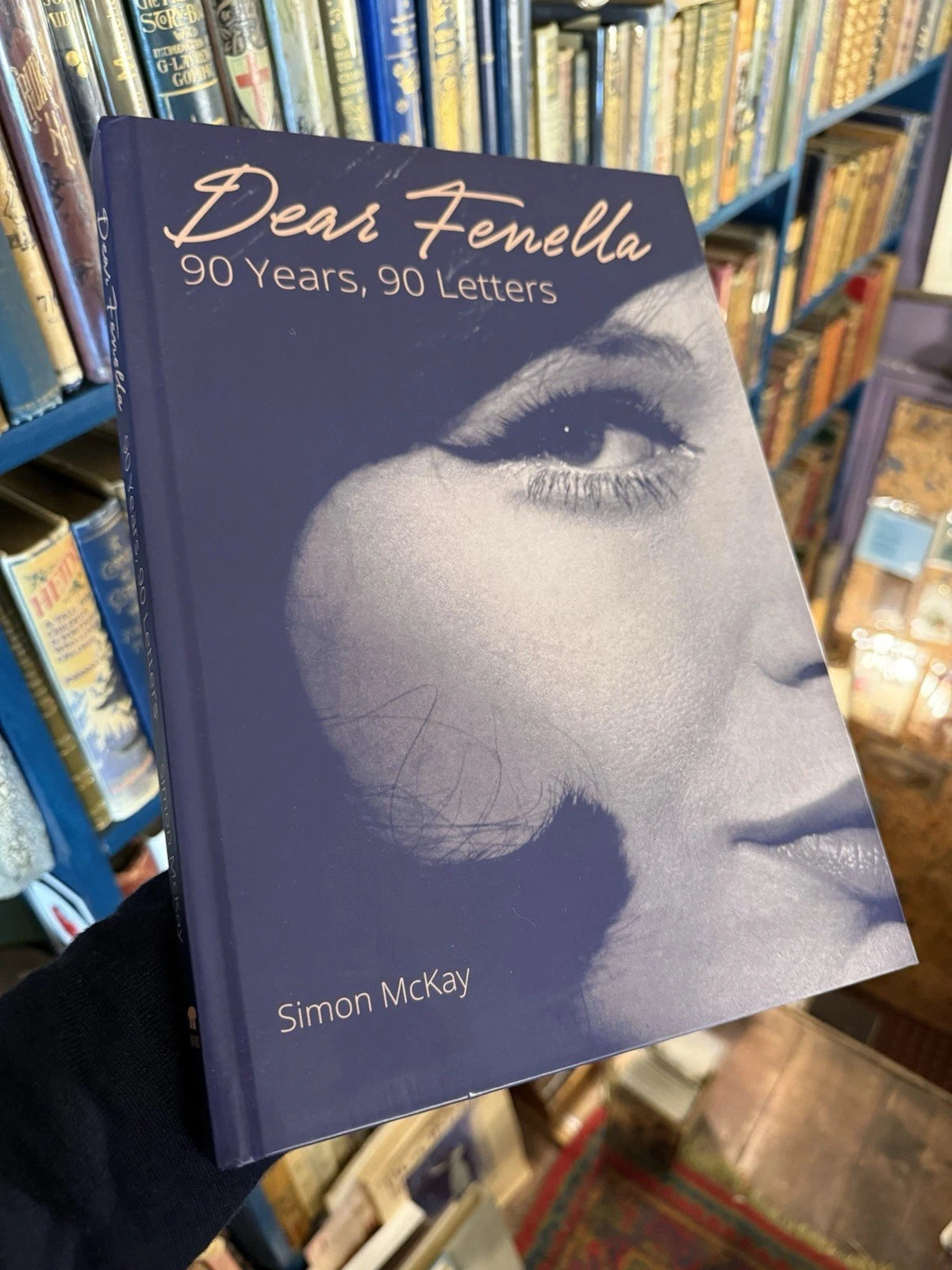 Dear Fenella 90 Years 90 Letters SIGNED CHEQUE Fenella Fielding Biog 