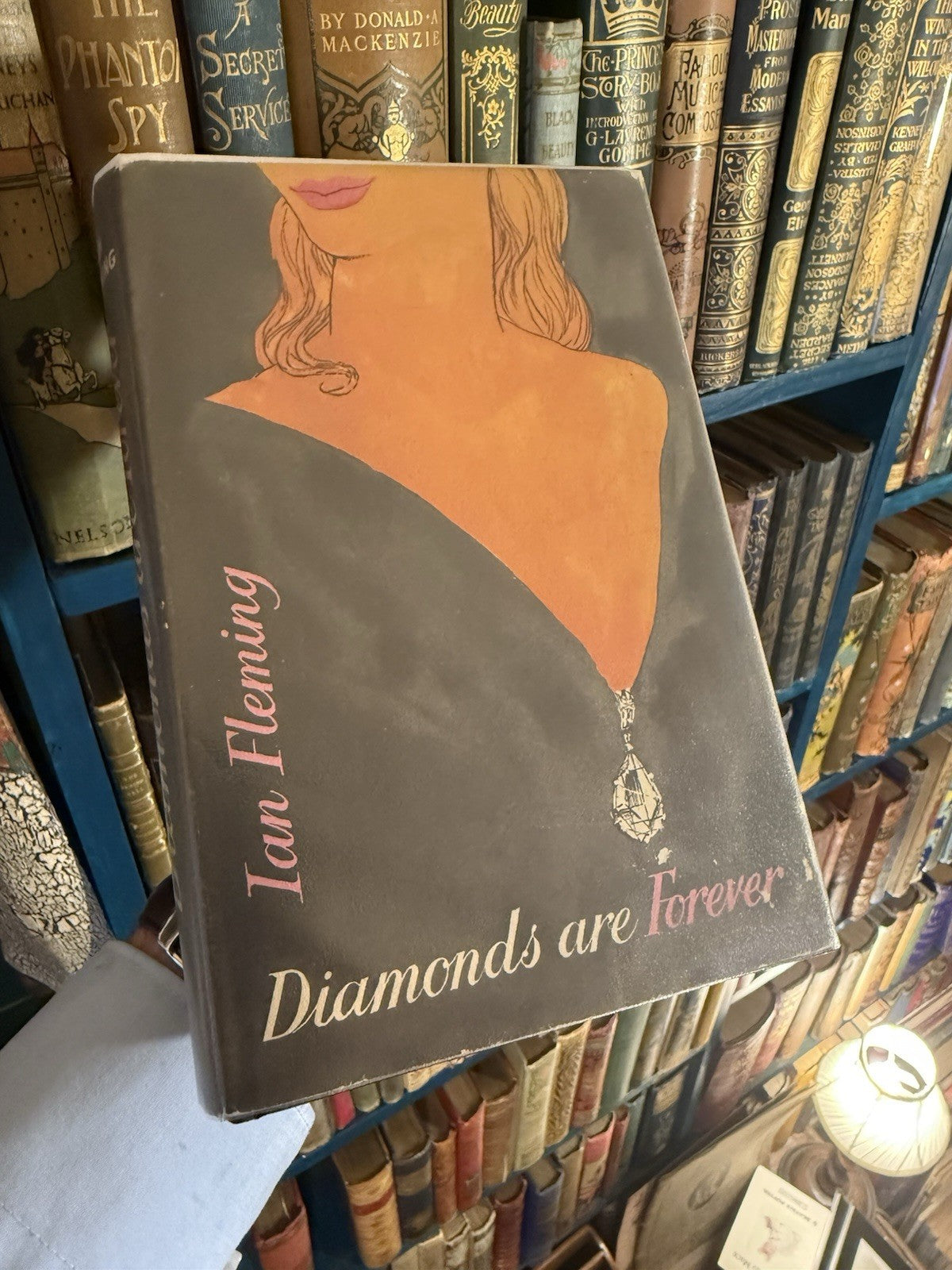 DIAMONDS ARE FOREVER : 1st Edition 1956 : DUST JACKET Ian Fleming James Bond