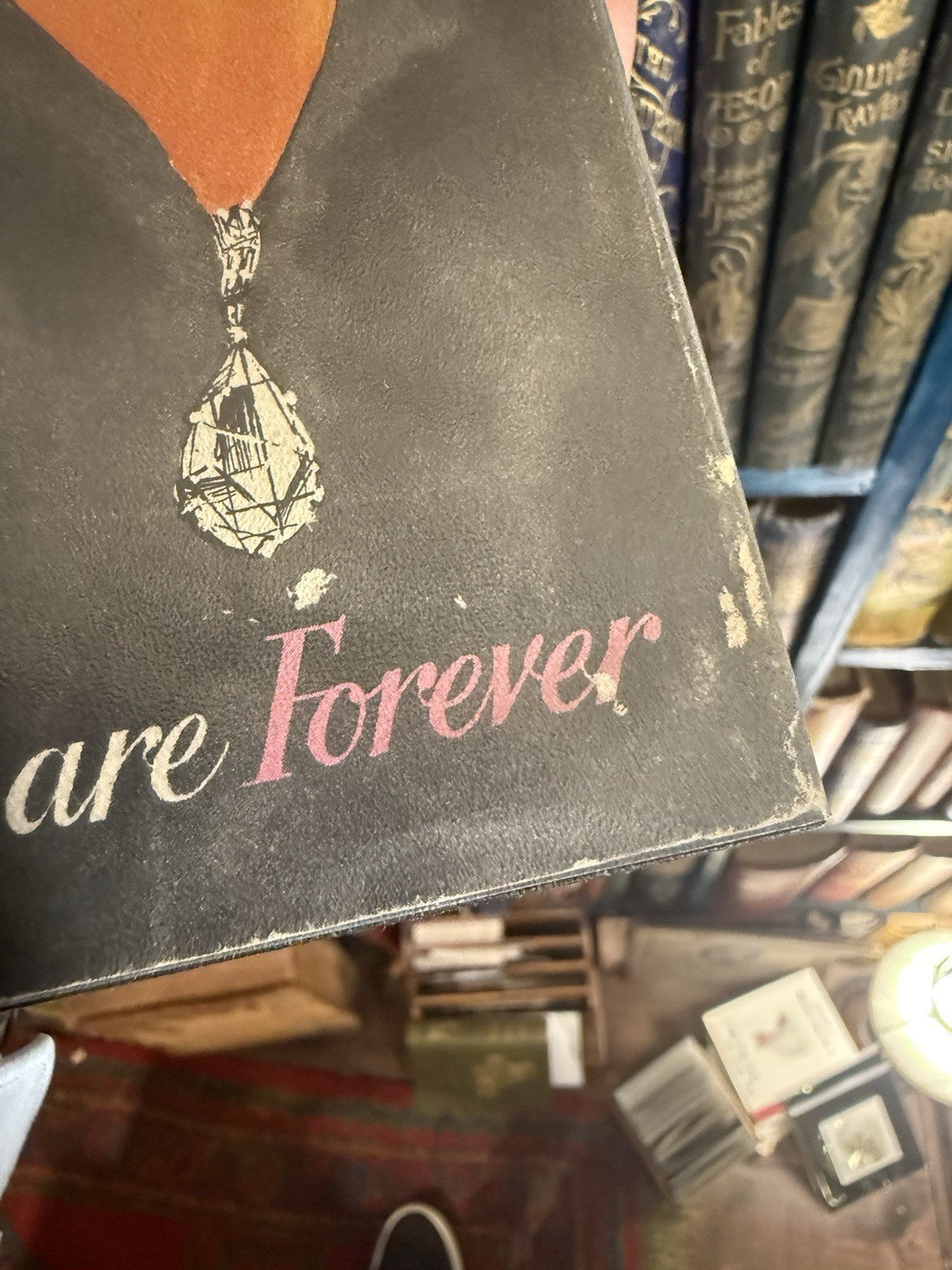 DIAMONDS ARE FOREVER : 1st Edition 1956 : DUST JACKET Ian Fleming James Bond
