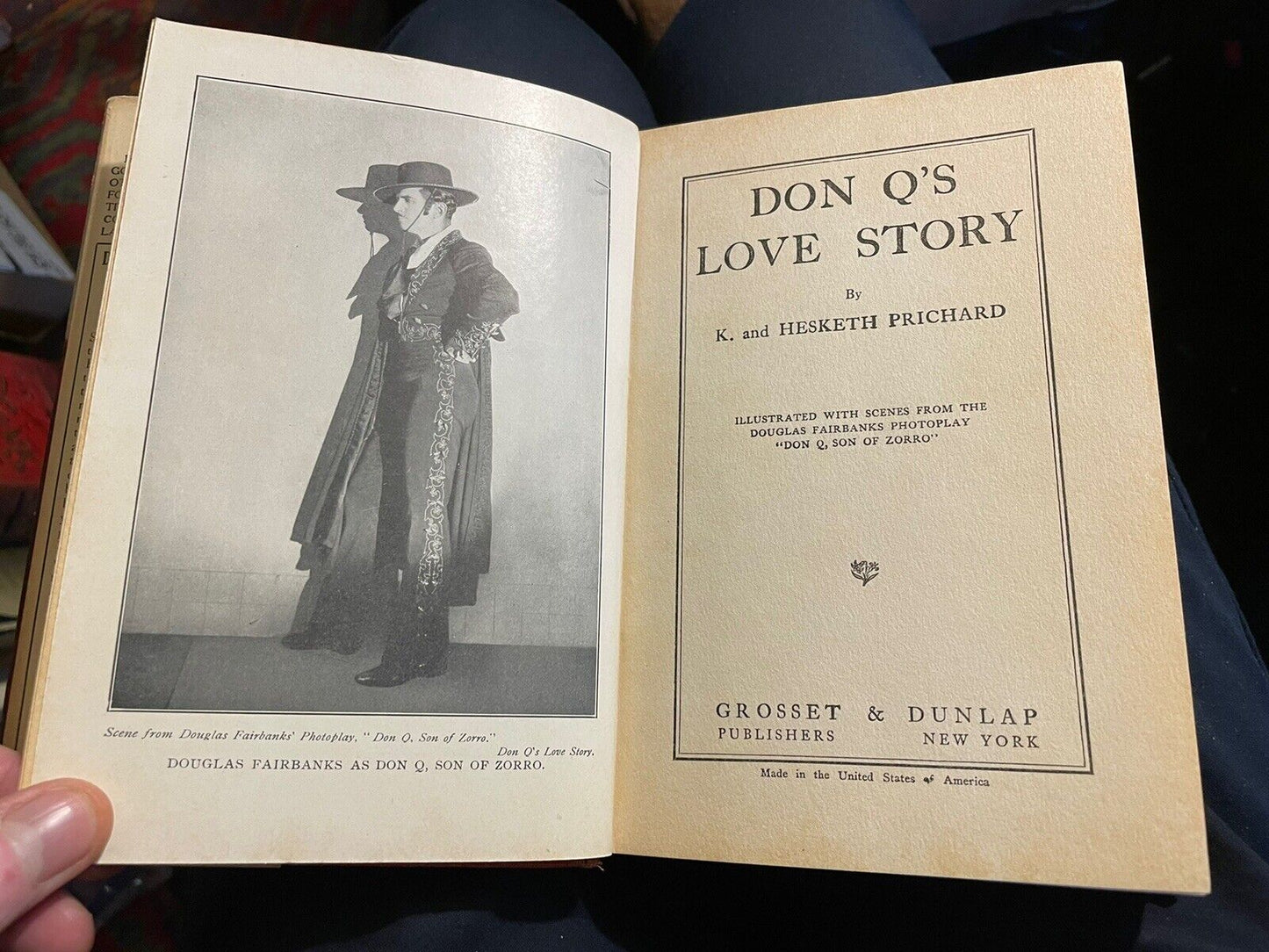 1925 Don Q's Love Story : K. and Hesketh Prichard : Don Q, Son of Zorro