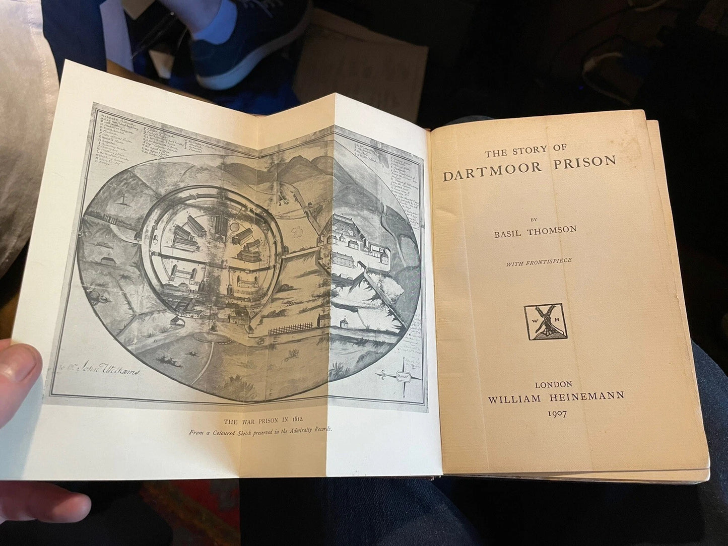 The Story of Dartmoor Prison (Devon) : Basil Thomson : Crime Jail 1907 1st Ed