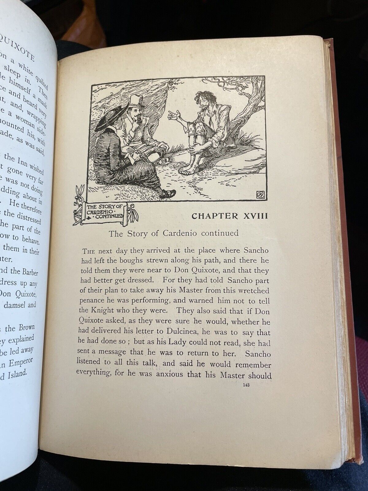 1912 Don Quixote of La Mancha : Illustrated by Walter Crane : Cervantes