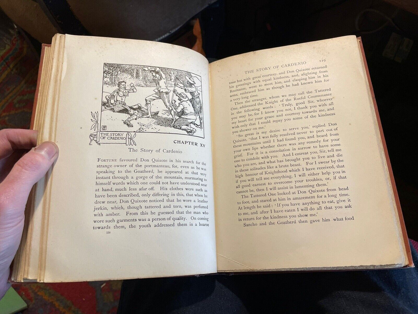 1912 Don Quixote of La Mancha : Illustrated by Walter Crane : Cervantes