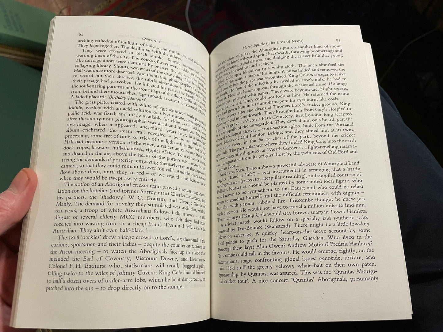 Iain Sinclair : Downriver (Or, The Vessels of Wrath) : Grafton 1991 Signed Proo