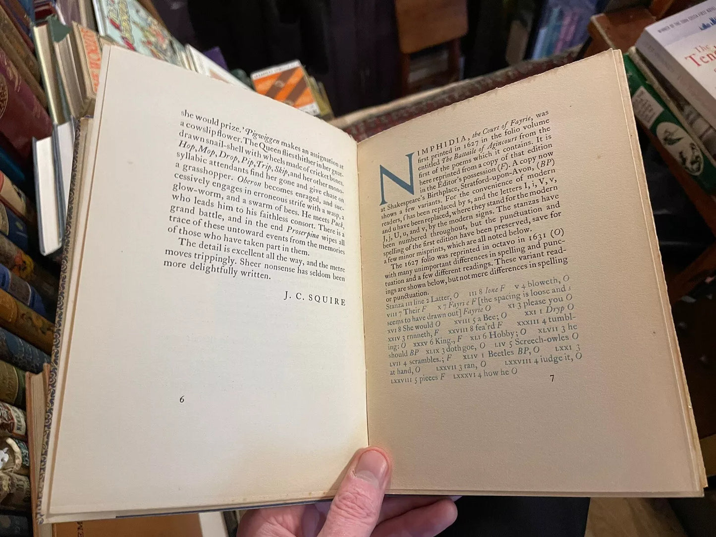 Michael Drayton - Nimphidia The Court of the Fayrie : 1st/1st 1924 : Original DW