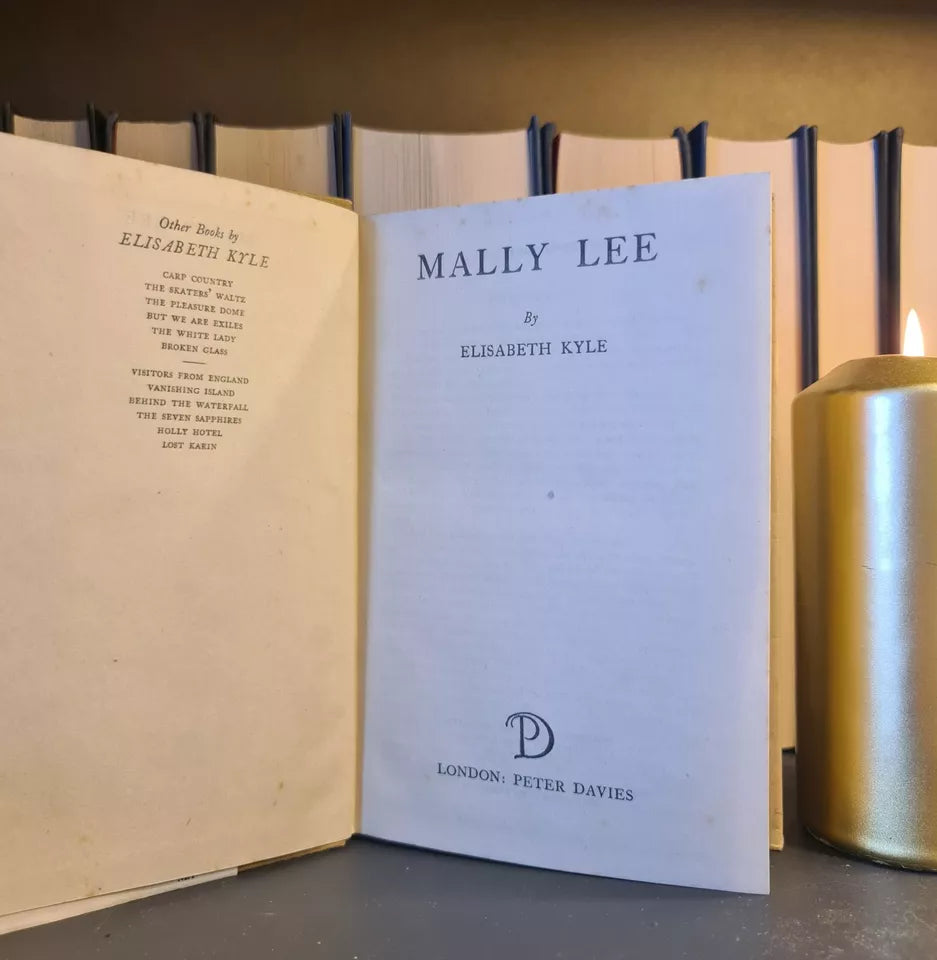 Mally Lee, Elisabeth Kyle: Hardback: 1st Edition: 1947: Scottish Crime Fiction