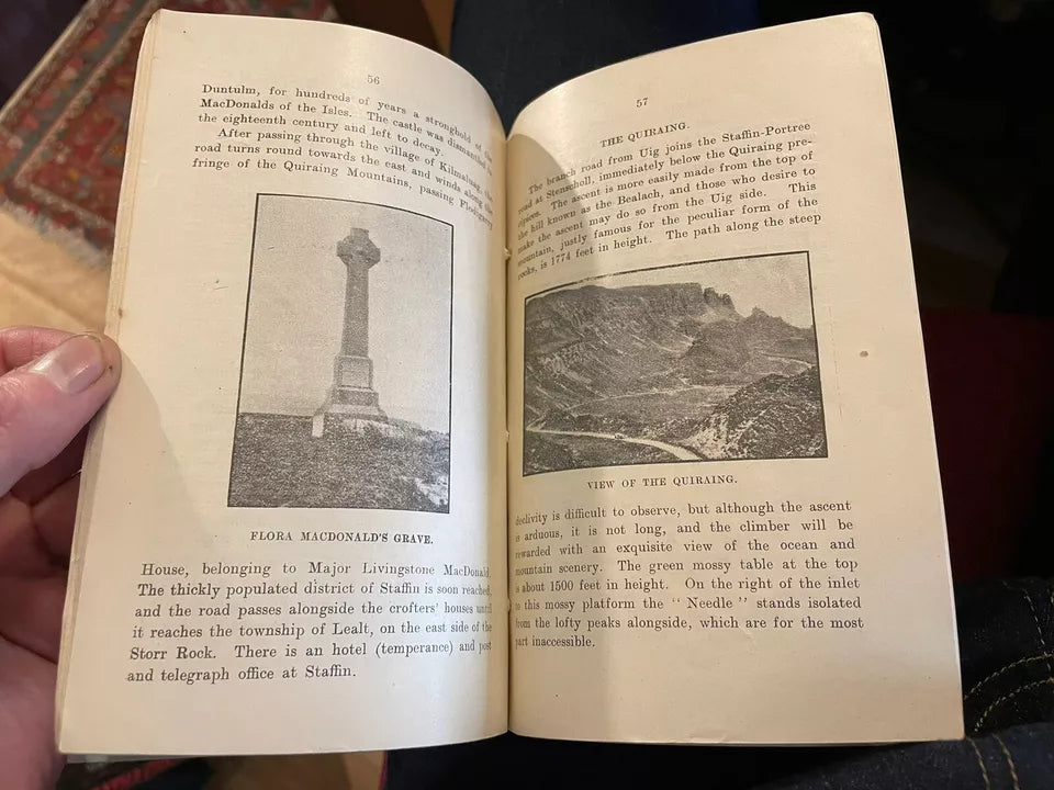 1921 The Misty Isle of Skye : Tourist Handbook and Guide : Scotland