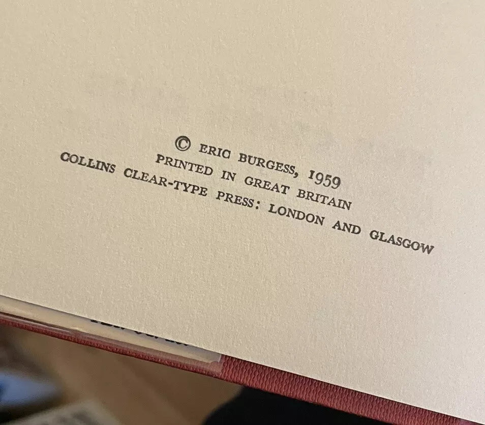 Eric Burgess : Divided We Fall : Crime Club Choice : 1st Edition 1959