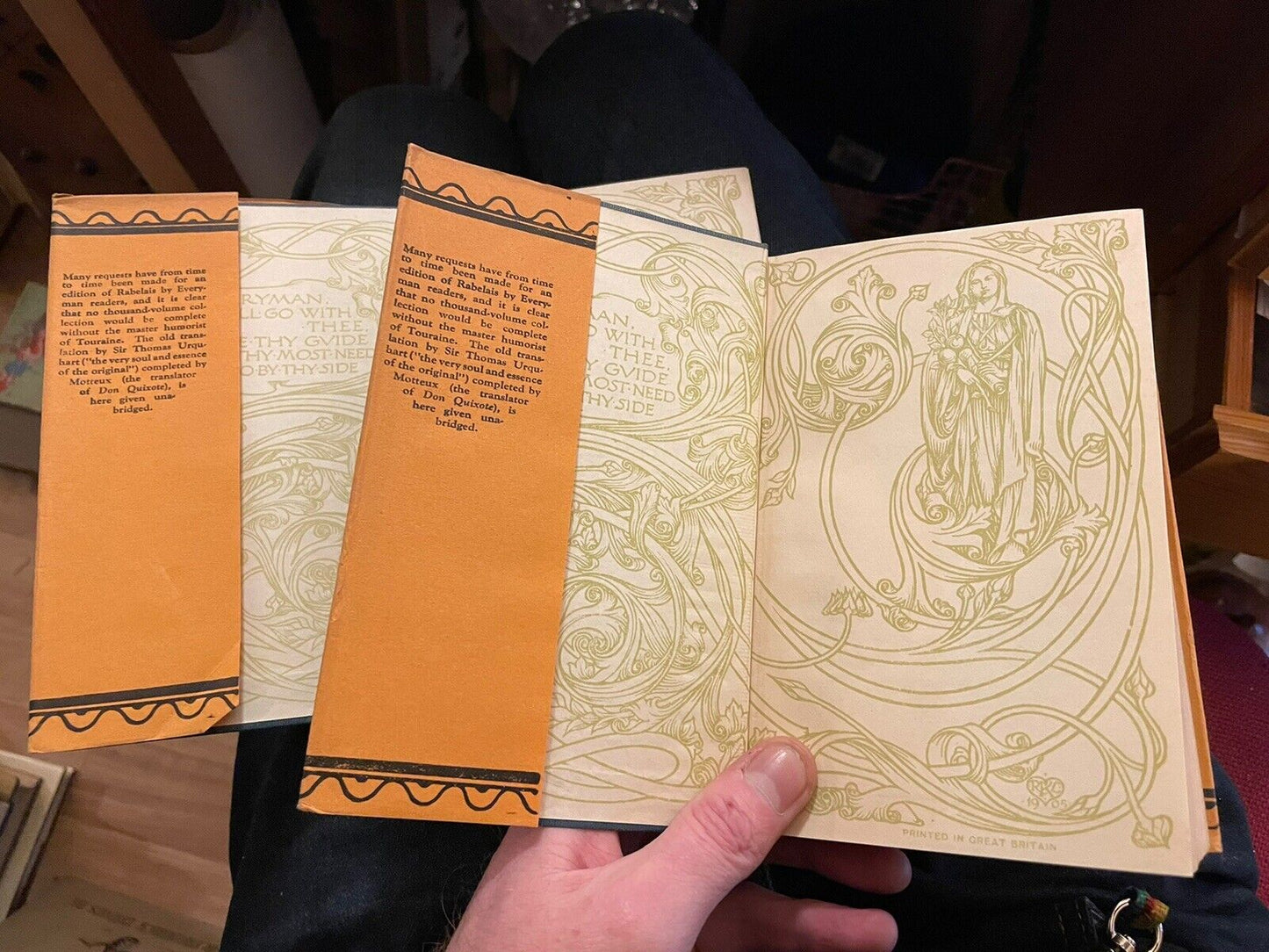 The Heroic Deeds of Gargantua & Pantagruel : Rabelais : Everyman's Library 1929