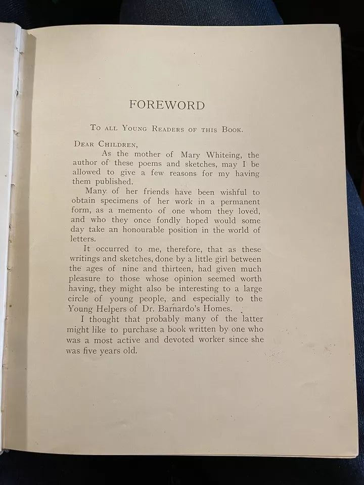 Topsy and Other Stories in Prose & Rhyme : Antique Children's Book c1900