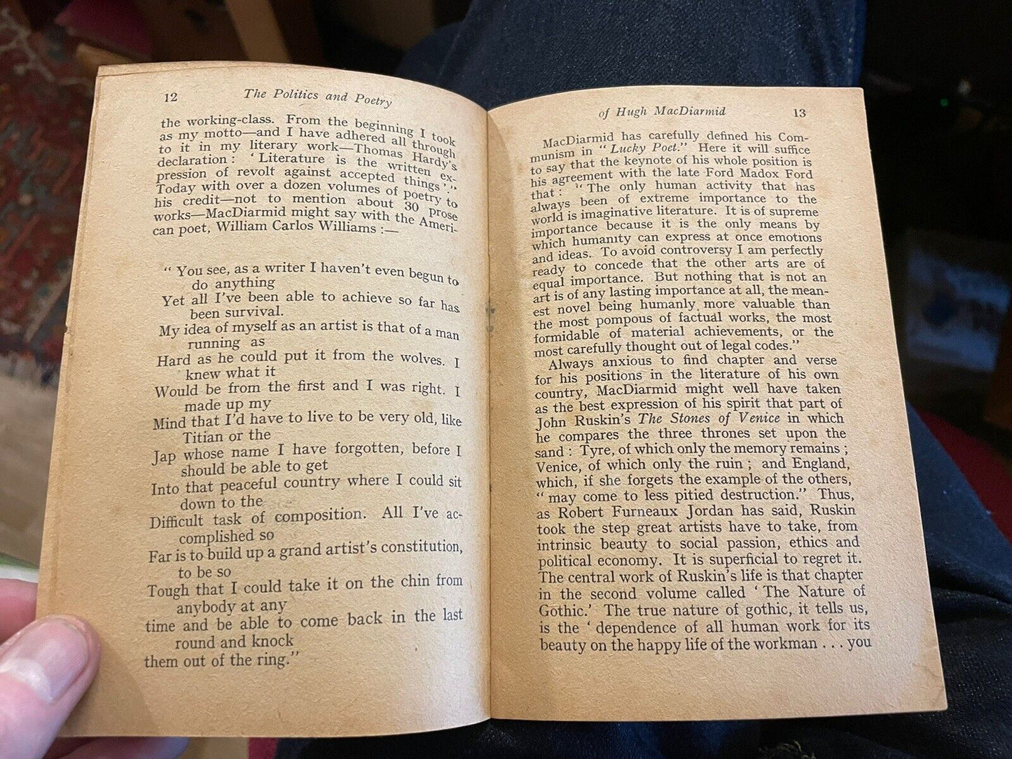 1952 The Politics and Poetry of Hugh MacDiarmid : SIGNED COPY : Arthur Leslie